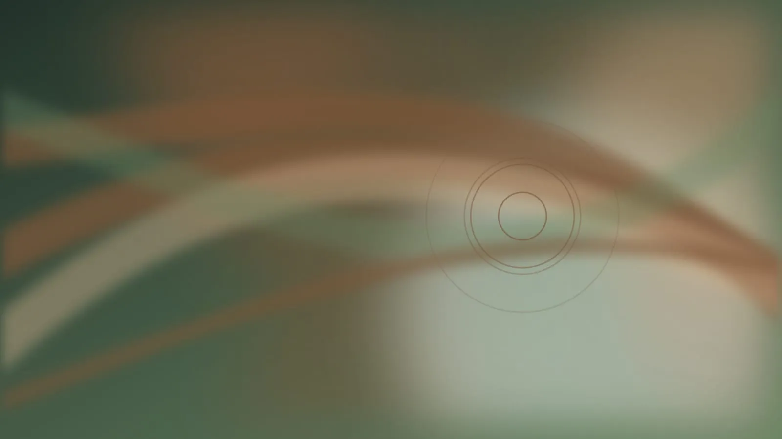 Abstract artwork in warm greens and earth tones for: What is a good five minute morning breathing routine?